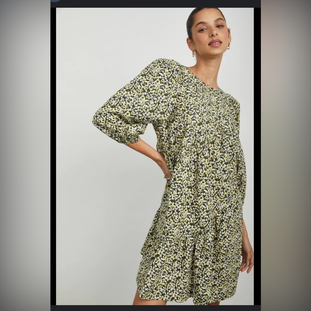 EUC Rails- Louise Dress in Chrysanthemum.  Size S